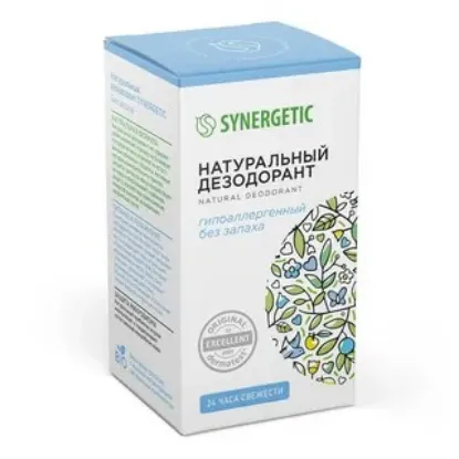 Изображение SYNERGETIC натуральный дезодорант без запаха 50мл