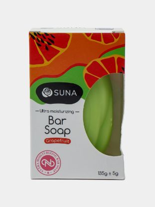 Изображение SUNA BAR SOAP Туалетное мыло GRAPEFRUIT 135гр