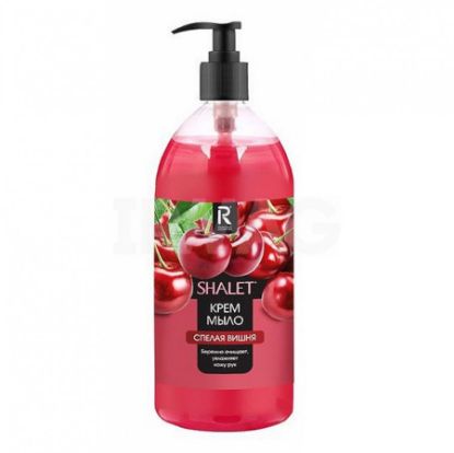 Изображение SHALET  жидкое крем-мыло Спелая вишня 1 л