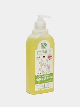 Изображение SYNERGETIC Жидкое мыло имбирь и бергамот 0,5л