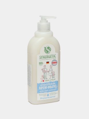 Изображение SYNERGETIC Анттибактериальное крем-мыло 0,5л