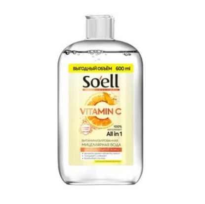 Изображение Soell® Professional Мицеллярная вода витаминизированная, 600 мл