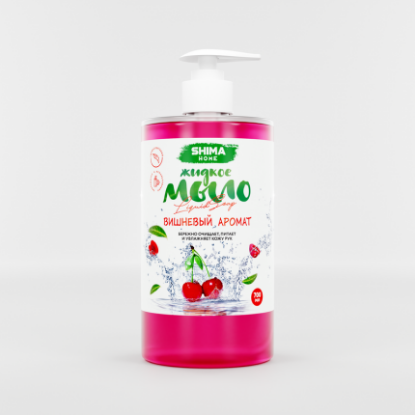 Изображение SHIMA HOME "LIQUID SOAP" Жидкое мыло для рук с ароматом Вишни 700мл