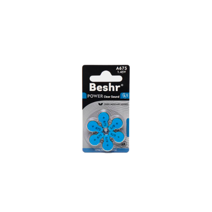 Изображение Батарейка BESHR CLEAR SOUND 675 6B