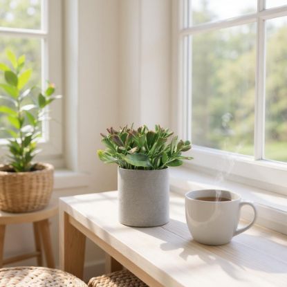 Изображение HOME DESIGN цветок в горшке PZ1125031
