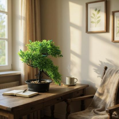 Изображение HOME DESIGN цветок в горшке А556
