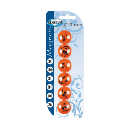 Изображение CENTRUM магниты SMILE 6 шт 82711