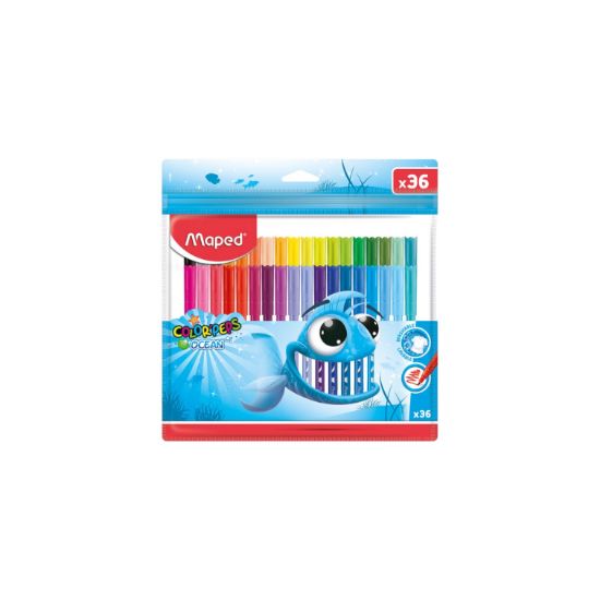 Изображение MAPED фломастер OCEAN PLULSE 36 цв 845725