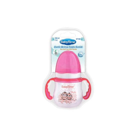 Изображение BABY TIME Стакан с ручкой-непроливайкой 150 мл
